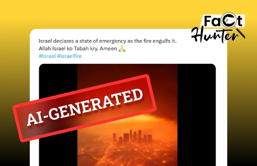 Fact-check:  AI-Generated wildfire video falsely claimed as Israeli emergency