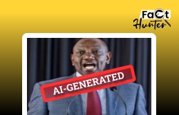 Fact check：The video of Kenyan President claiming to resign is actually AI-generated