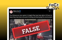 Fact check: Video viral with false claim of Chinese nationals being expelled from Angola