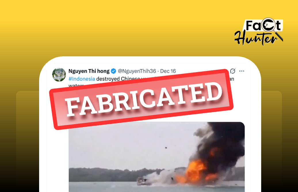 Fact Check:Social media posts fabricated an Indonesia–China confrontational narrative using old video footage