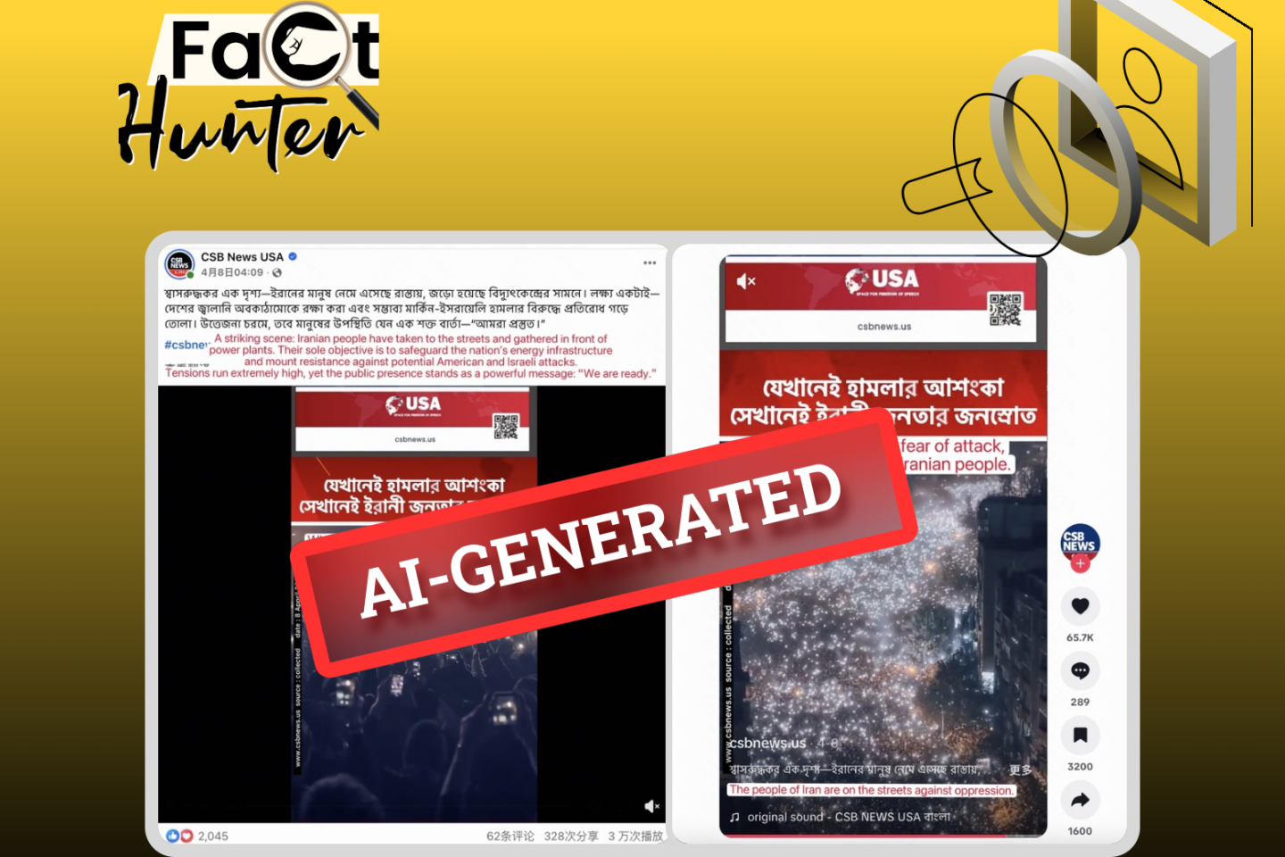 Fact Check: Viral Video of Iranians ‘Protecting Power Plants’ Is AI-Generated