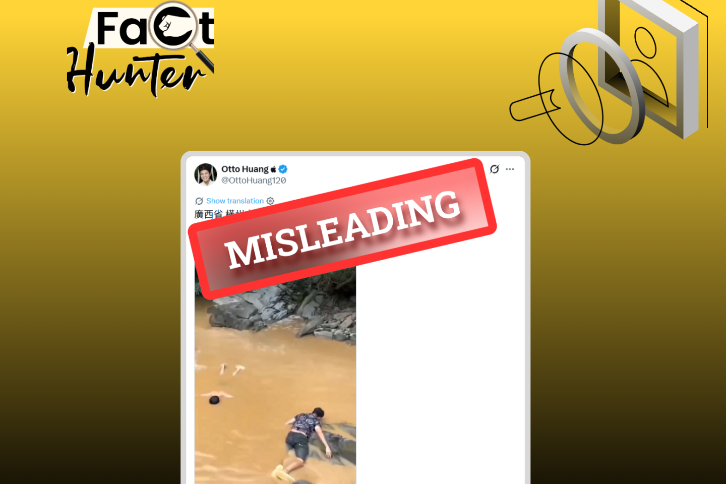 Fact Check: Safety Warning Clip Misrepresented As Flooding Videos in Hengzhou, Guangxi