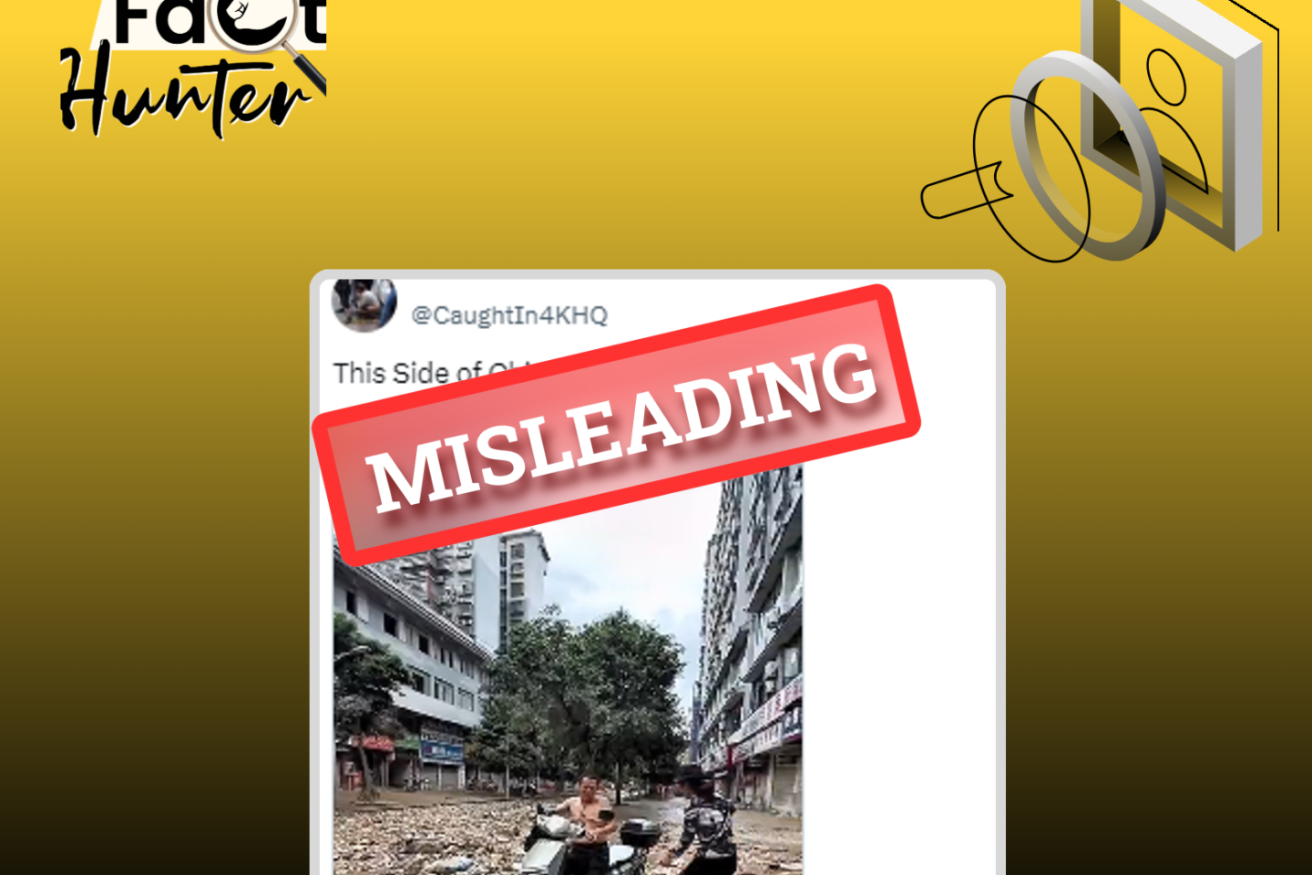 Fact Check: Disaster Footage Misrepresented as Everyday Life in China